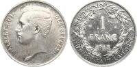 Belgien 1 Franc Albert I., 1909-1934 -