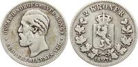 Norwegen 2 Kroner Oscar II. -