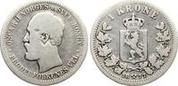 Norwegen 1 Krone Oscar II. -
