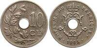 Belgien 10 Centimes Leopold II., 1865-1909 -