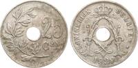 Belgien 25 Centimes Albert I., 1909-1934 -
