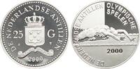 25 Gulden 2000 Niederländische Antillen Olymische Schwimmer, SELTEN, geringe Auflage! pp