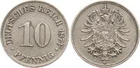 Deutsches Kaiserreich 10 Pfennig Kursmünze -