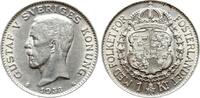 Schweden 1 Krona Gustav V. -