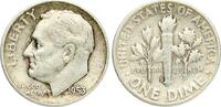 USA Dime 1953 Roosevelt ss 2.60 £  +  17.34 £ shipping