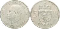 Norwegen 5 Kroner 1964 Olav V., 1957-1991, Kursmünze ss 2.60 £  +  17.34 £ shipping