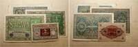 Deutschland diverse Jahre Lot von 4 Banknoten nach WK I III, gebraucht 3.47 £  +  17.34 £ shipping
