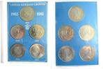 Großbritannien Crowns Elisabeth II., 1952-2022, Blister (Hartplastik) mit 5 Münzen -