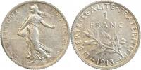  1 Franc 1913 1 Franc Semeuse ss+/vz 7.80 £  +  7.37 £ shipping