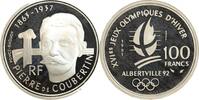 100 Francs 1991 Essai de 100 Francs Pierre de Coubertin PP 245.44 &pound;  +  30.04 &pound; shipping