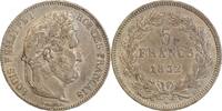 5 Francs 1832 France 5 Francs Louis-Philippe Ier Tête Laurée Tranche En Relief ss+