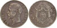 5 Francs 1855 France 5 Francs Napoléon III Tête Nue Second Empire s+