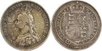Grande Bretagne Argent 1 Shilling 1 Shilling Victoria Buste du Jubilé - Grande Bretagne Argent -