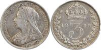 Grande Bretagne Argent 3 Pence 3 Pence Victoria - Grande Bretagne Argent -