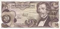 Autriche 20 Schilling 20 Schilling Autriche 2.07.1967 -