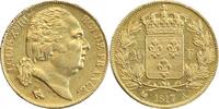 France 20 Francs 20 Francs Louis XVIII Buste Nu -