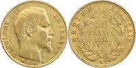 France 20 Francs 20 Francs Napoléon III Tête Nue -