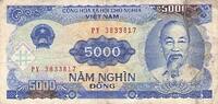 Viet Nam 5000 Dong 5000 Dong Viet Nam -