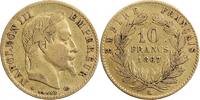  10 Francs 1867 10 Francs Napol&eacute;on III T&ecirc;te Laur&eacute;e ss 426.55 &pound;  +  32.08 &pound; shipping