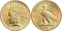 Etats - Unis 10 Dollars 1910 10 Dollars Indien - Etats-Unis vz 1,955.04 &pound;  +  shipping