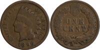Etats - Unis 1 Cent 1896 1 Cent Indien - Etats-Unis s+ 6.77 &pound;  +  30.04 &pound; shipping