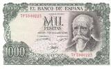 Espagne 1000 Pesetas 1000 Pesetas - Espagne 17.09.1971 vz+ 30.47 &pound;  +  30.04 &pound; shipping