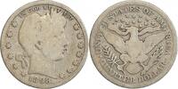 Etats - Unis Argent 1/4 Dollar 1898 1/4 Dollar Barber - Etats-Unis Argen... 15.23 &pound;  +  30.04 &pound; shipping
