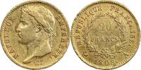  20 Francs 1808 20 Francs Napol&eacute;on Ier T&ecirc;te Laur&eacute;e Revers R&eacute;publique ss 959.75 &pound;  +  32.08 &pound; shipping