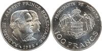 Monaco Argent 100 Francs 1982 100 Francs Rainier III et Albert Monaco Ar... 45.70 &pound;  +  30.04 &pound; shipping