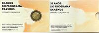 Portugal 2 Euros 2022 2 Euros Portugal 2022 B.E. - Programme Erasmus PP 30.47 &pound;  +  30.04 &pound; shipping