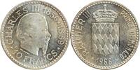 Monaco Argent 10 Francs 1966 10 Francs Charles III - Monaco Argent st 47.68 £  +  7.37 £ shipping
