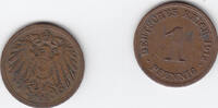 Deutschland 1 Pfennig div./div.Buchst Lot 100 Stück s-ss,ss 24.27 £  +  8.67 £ shipping