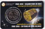 Belgien 2 € 2018 50 Jahre ESRO im Blister unz 10.40 £  +  8.67 £ shipping