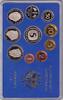 Deutschland 1 Pfennig - 5 DM 1995 Kurssatz A PP 47.68 £  +  8.67 £ shipping