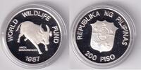 Philippinen 200 Piso 1987 Mindoro Büffel proof 43.35 £  +  8.67 £ shipping
