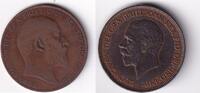 Großbritannien 1 Penny Victoria - Elisabeth, Lot 500 Stück/Versand nur in Deutschland möglich/L -