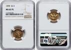 USA $2.50 1898 1898 $2.50 MS62 NGC 1,452.00 £ free shipping