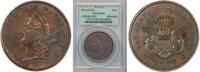 USA $20 (1854) $20 Kellogg & Co., Copper Die Trial MS64BN PCGS 81,907.71 £ free shipping