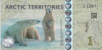 Arctic Territories 1 1/2 Dollar 2014 Arctic Territories 1,5 Dollars 2014... 10.40 £  +  17.34 £ shipping
