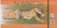 La Savanna 200 Francs 2015 La Savanna Jaguar 200 Francs 2015 UNC UNC 8.67 £  +  17.34 £ shipping