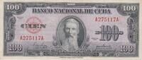 Cuba 100 Pesos 1950 Cuba 100 Pesos 1950 Aguilera Pick#82a XF VZ 56.35 £  +  17.34 £ shipping