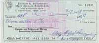 USA USA Hamilton National Bank Chek 08.09.1969 USA Hamilton National Ban... 30.34 £  +  17.34 £ shipping