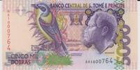 Angola St.Tomas&Prinzipe 5000 Dobras 1996 Angola St. Tomas&Prinzipe 5000... 13.00 £  +  17.34 £ shipping