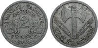 Frankreich France 2 franc 1943 KM#904.1 -