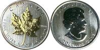5 Dollars 2013 Canada Canada 5 Dollars 2013 mit 24 Karat Goldapplikation Very Rare! UNC