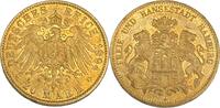 Germany Hamburg 20 Mark 1894 J Germany Hamburg 20 Mark 1894 J Stadtwappe... 676.22 £  +  13.00 £ shipping