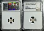 Russland 1 Kopek Russia 1 Kopek 1613-1645 Mikhail Fedorovich NGC MS62 Top Pop! Very Rare! -