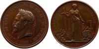 Frankreich France Napoleon III AE-Medal 1867 Borrel Emperor's visit France Napoleon III AE-Medal 1867 Borrel Emperor's visit XF -