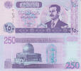 Irak 250 Dinars Iraq 250 Dinars 2002 S. Hussein Pick#88 UNC -