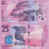 Seychelles 25 Rupees Seychelles 25 Rupees 2016 Bird, Fish, Butterfly Serie BA WPM#48 UNC -